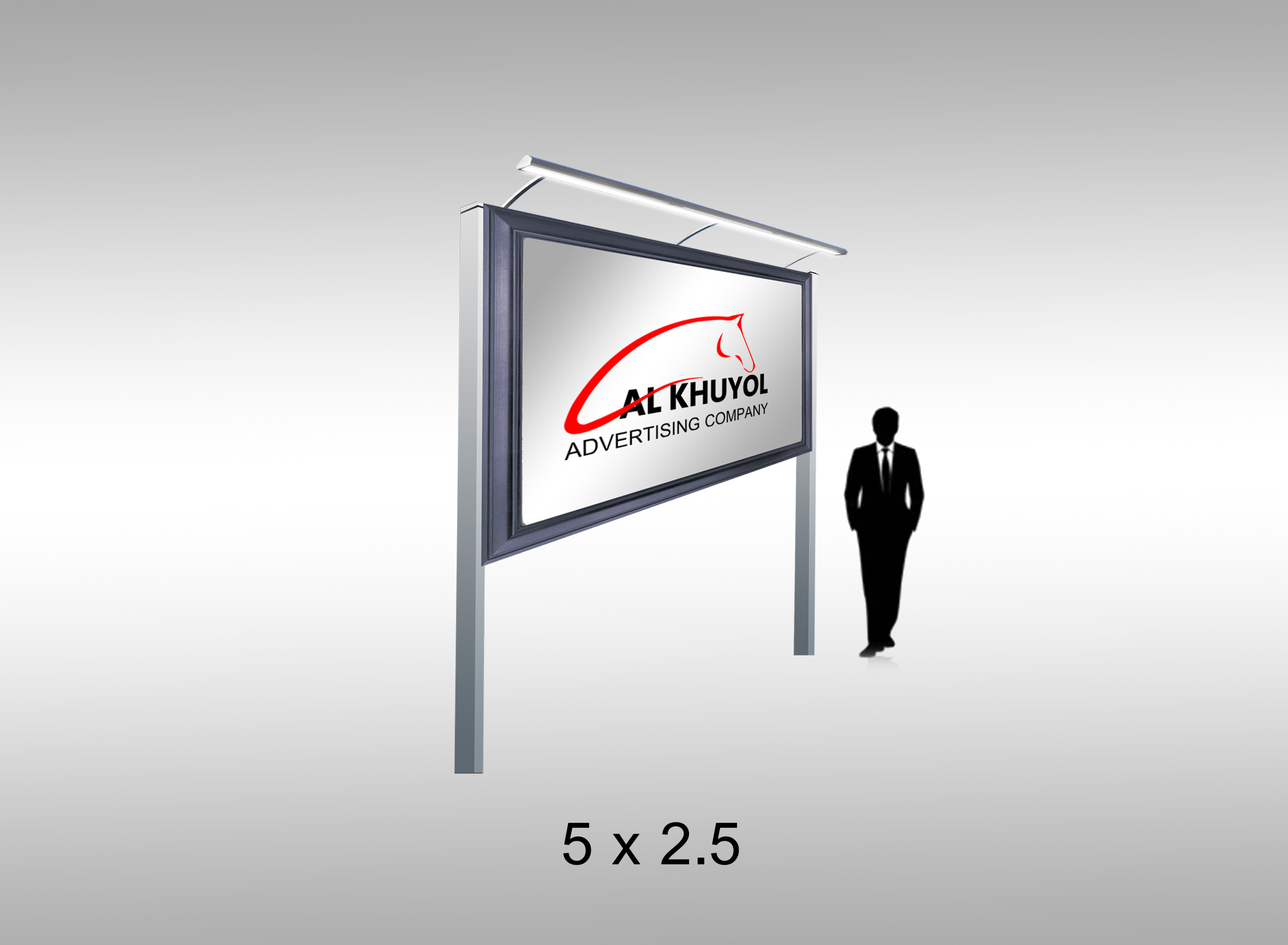 مۆدێلی D — 5 × 2.5 m